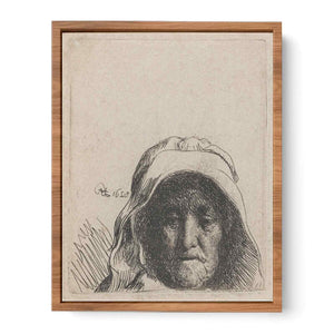 The Artist's Mother Head only, full Face Painting