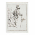 Peasant Family on the Tramp Painting