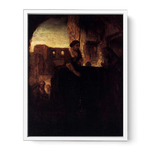 Christ and the Woman of Samaria Painting