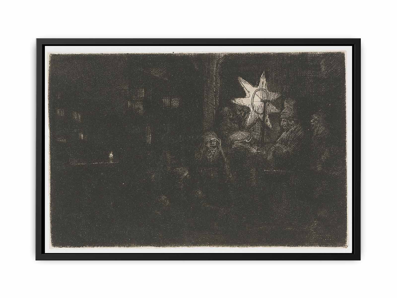 The Star of the Kings A Night Piece Painting