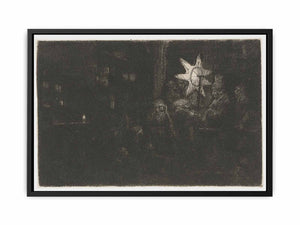 The Star of the Kings A Night Piece Painting