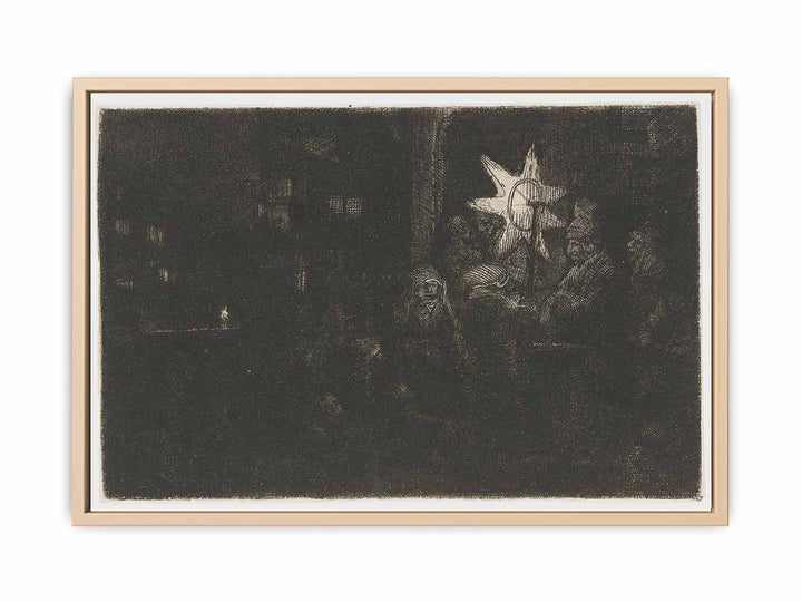 The Star of the Kings A Night Piece Painting