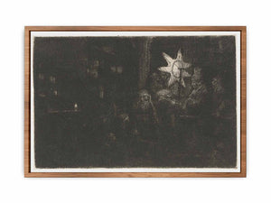 The Star of the Kings A Night Piece Painting