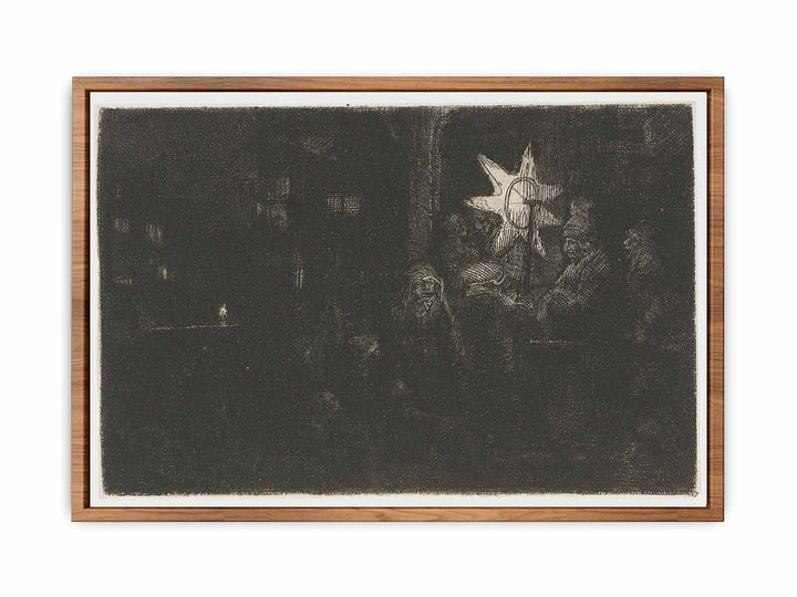 The Star of the Kings A Night Piece Painting