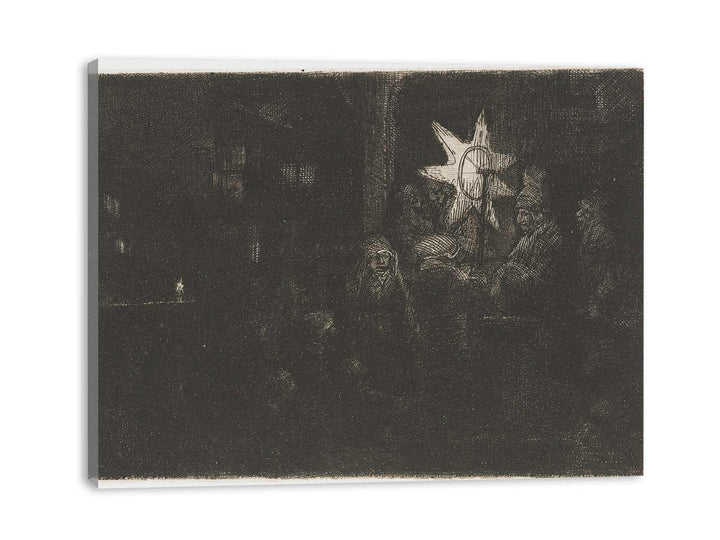 The Star of the Kings A Night Piece Painting