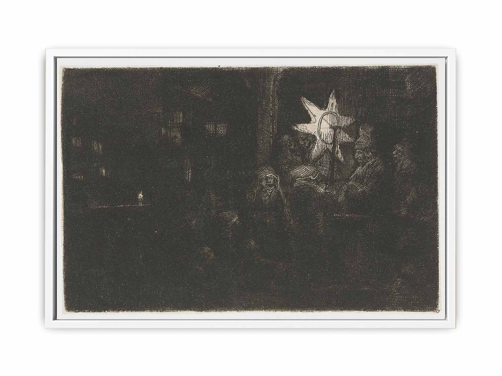 The Star of the Kings A Night Piece Painting