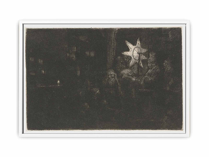 The Star of the Kings A Night Piece Painting