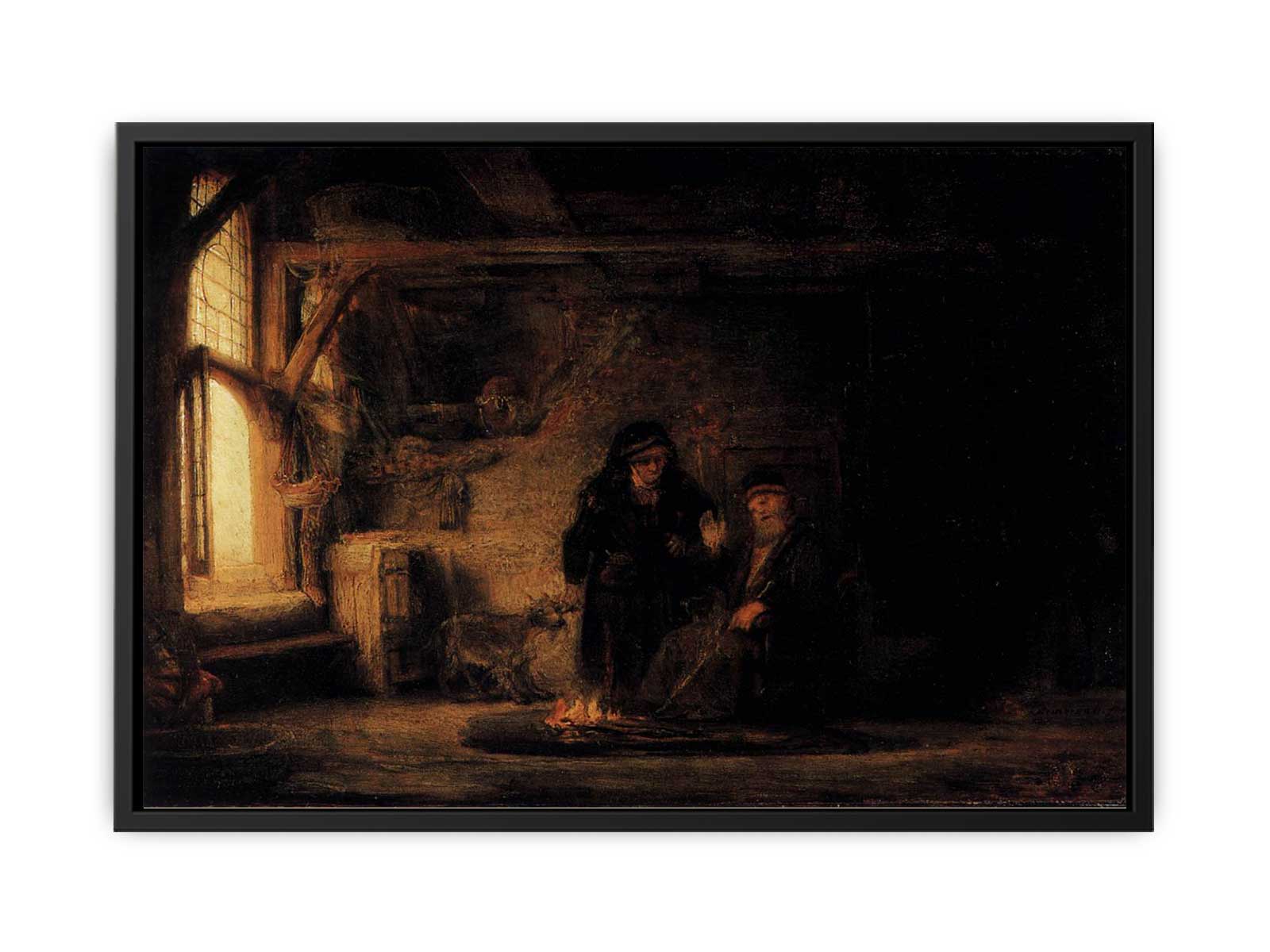 Tobit's Wife with the Goat Painting