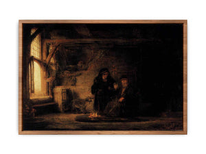 Tobit's Wife with the Goat Painting