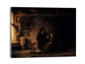 Tobit's Wife with the Goat Painting