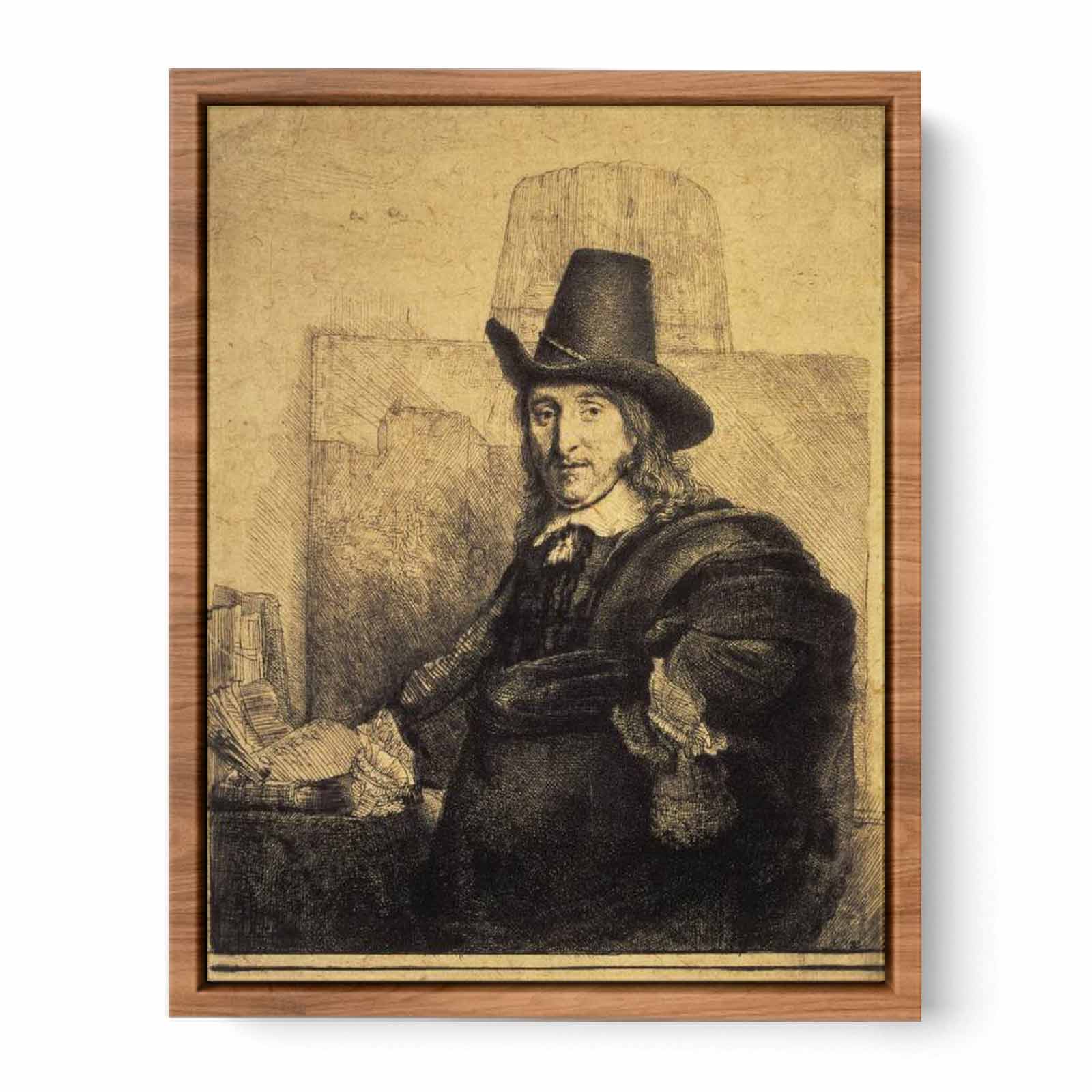 Portrait of the Painter Jan Asselyn Painting