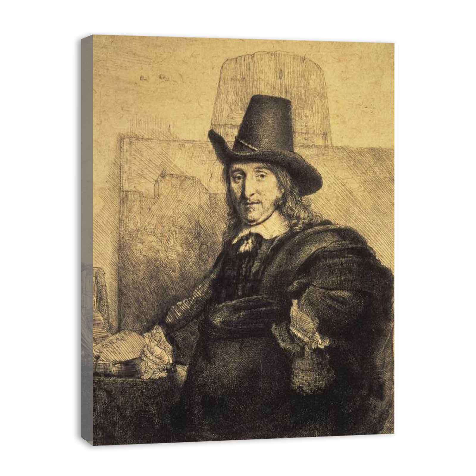 Portrait of the Painter Jan Asselyn Painting