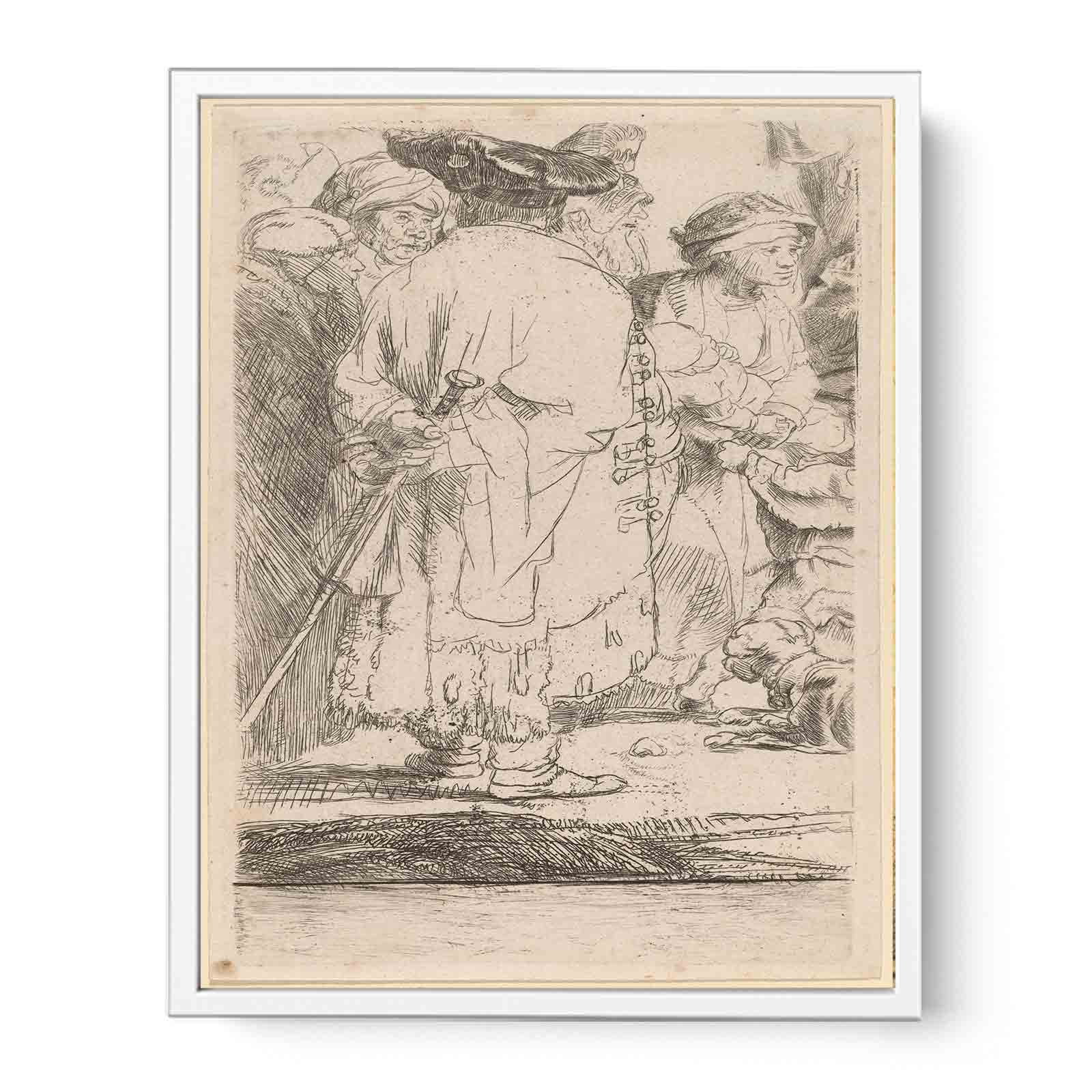 Christ healing the Sick A Fragment Painting