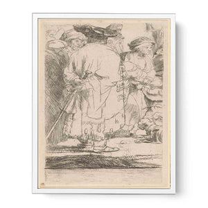 Christ healing the Sick A Fragment Painting