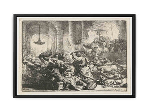 Christ Driving The Money Changers From The Temple 3 Painting