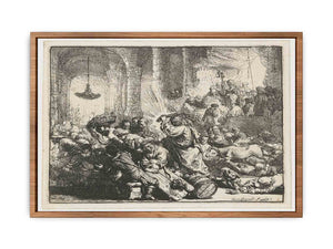 Christ Driving The Money Changers From The Temple 3 Painting