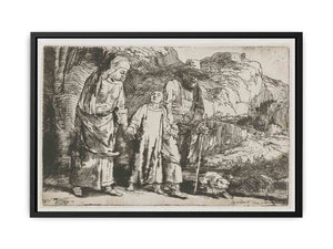 Christ returning from the Temple with his Parents Painting