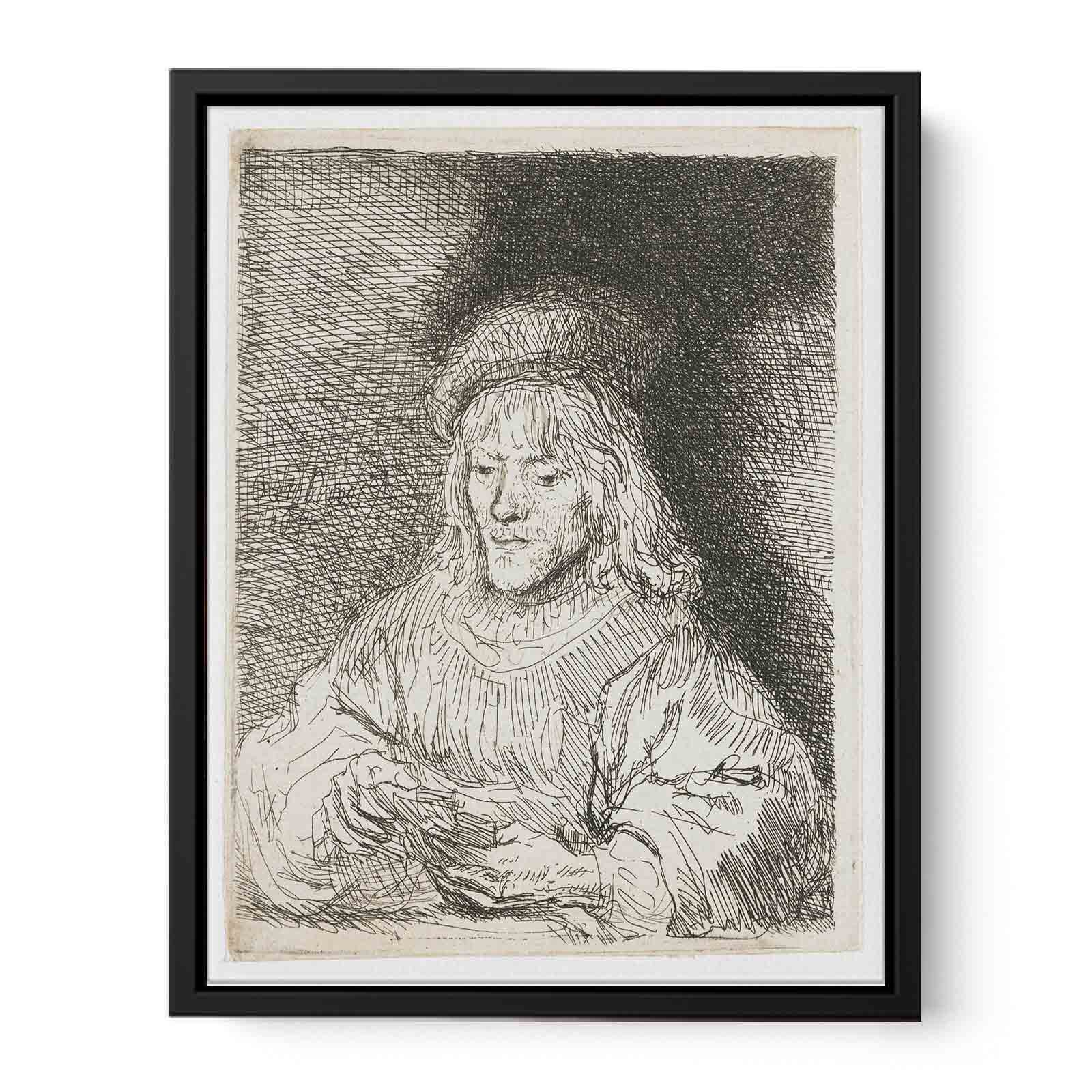 The Card Player Painting