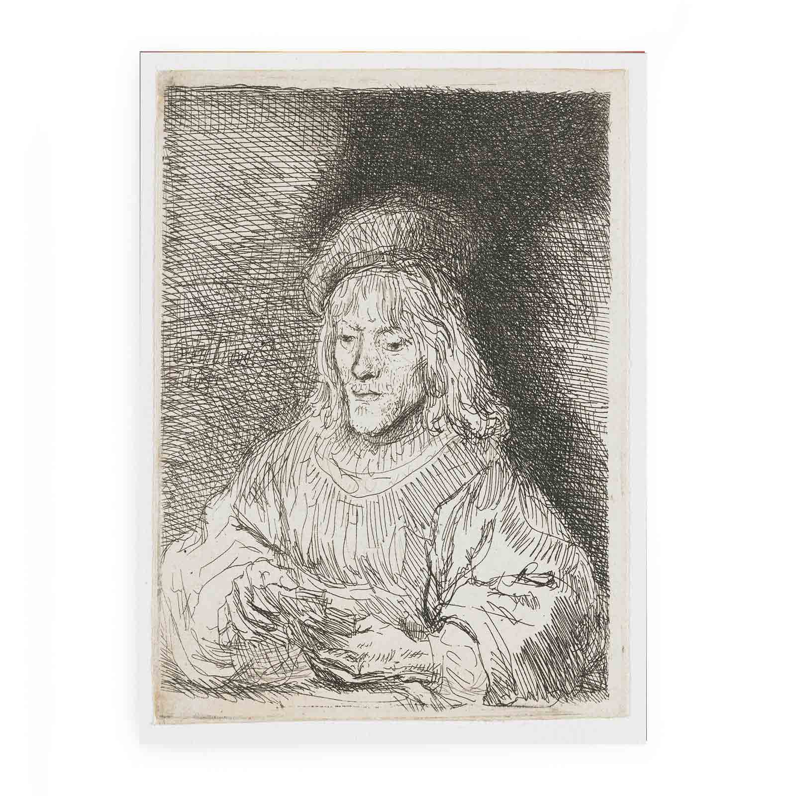 The Card Player Painting