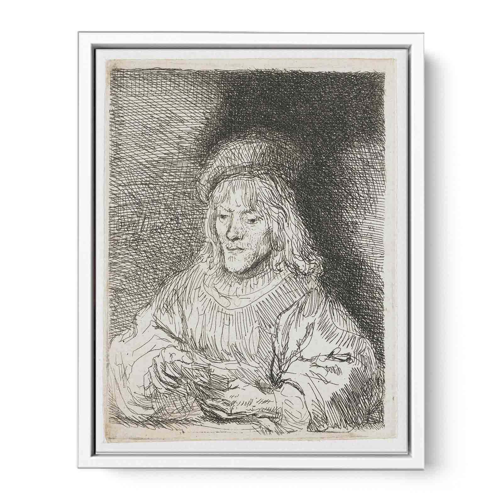 The Card Player Painting