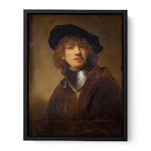A youth in a cap and gorget Painting