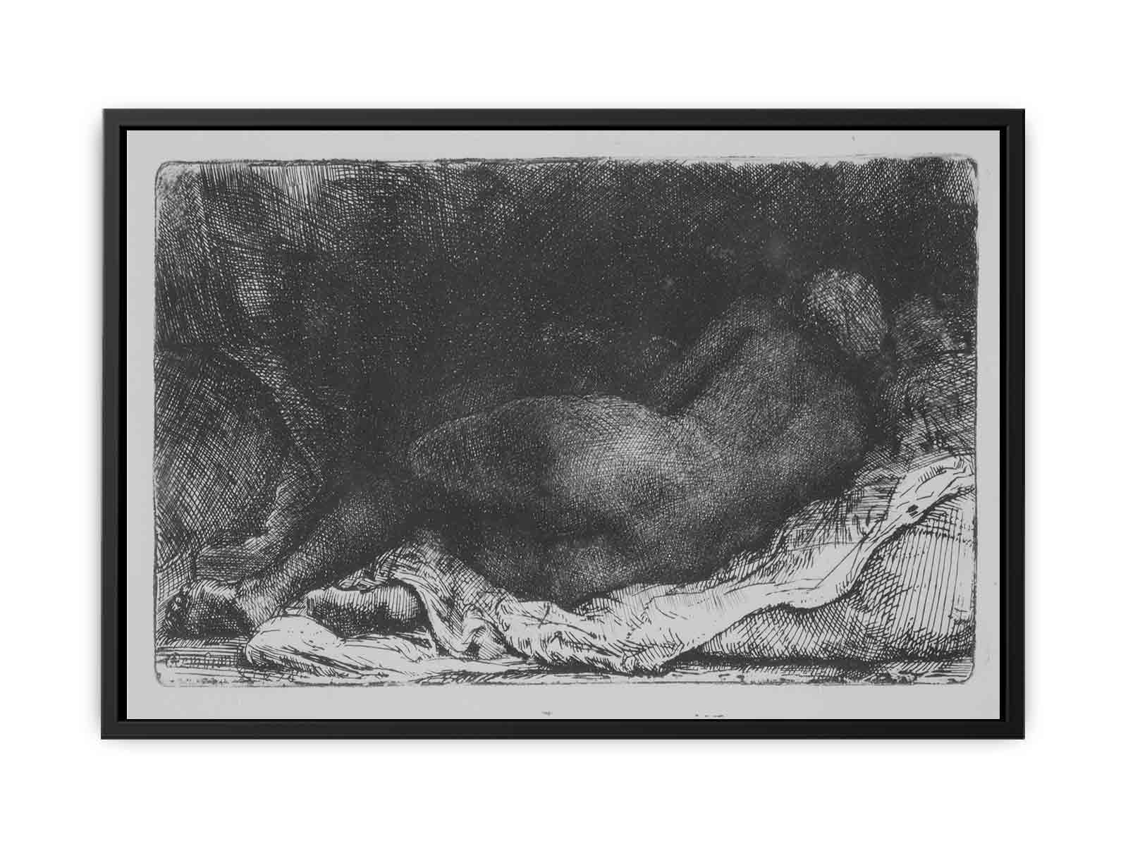 Female nude Painting