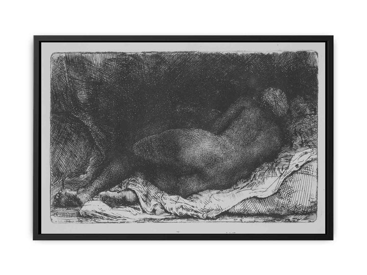 Female nude Painting