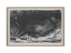 Female nude Painting