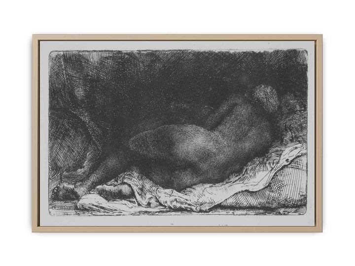 Female nude Painting
