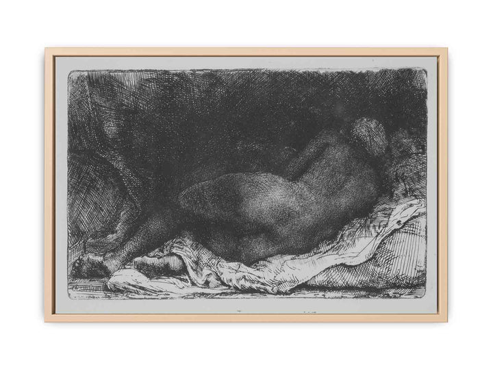Female nude Painting