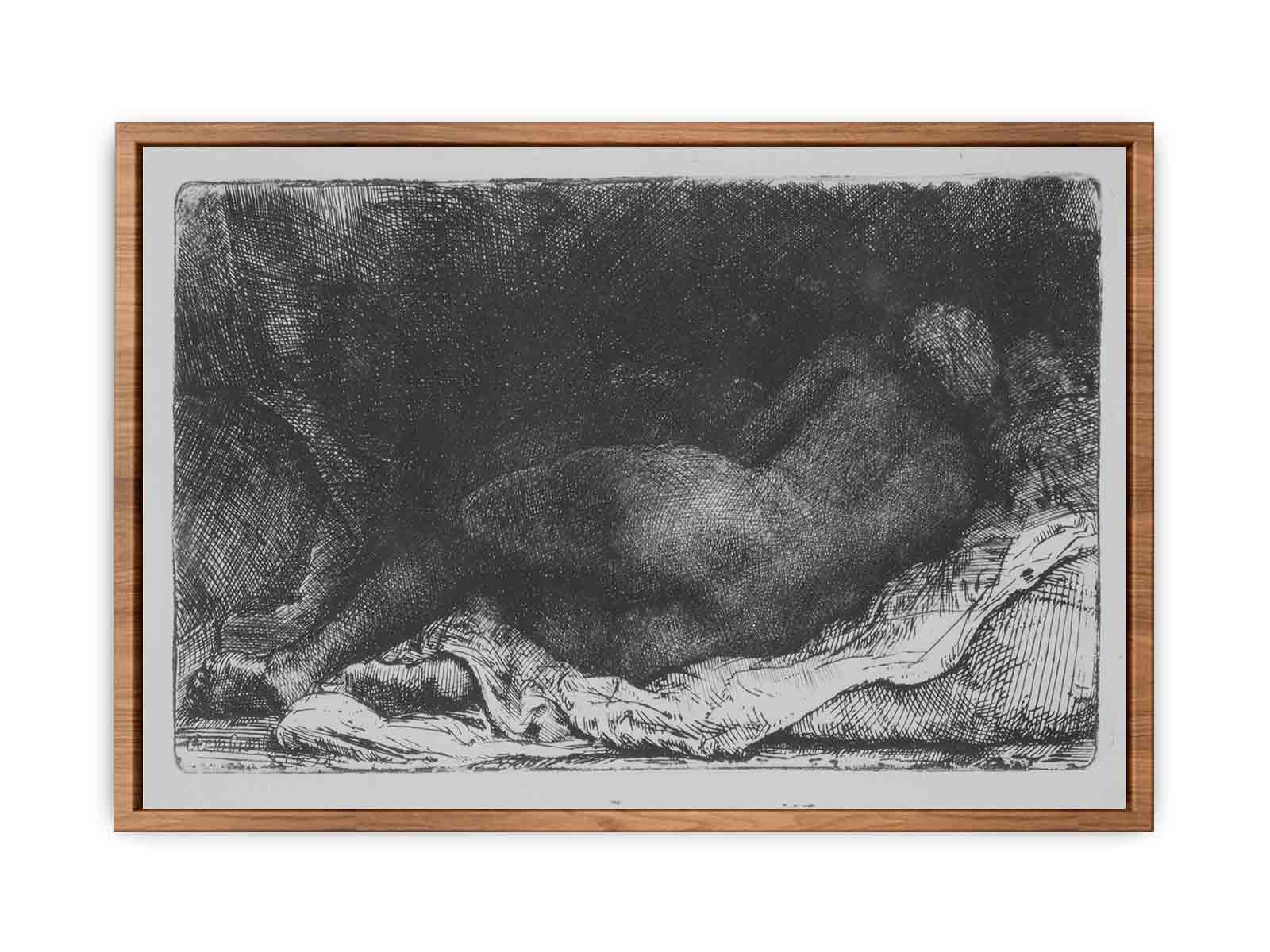 Female nude Painting