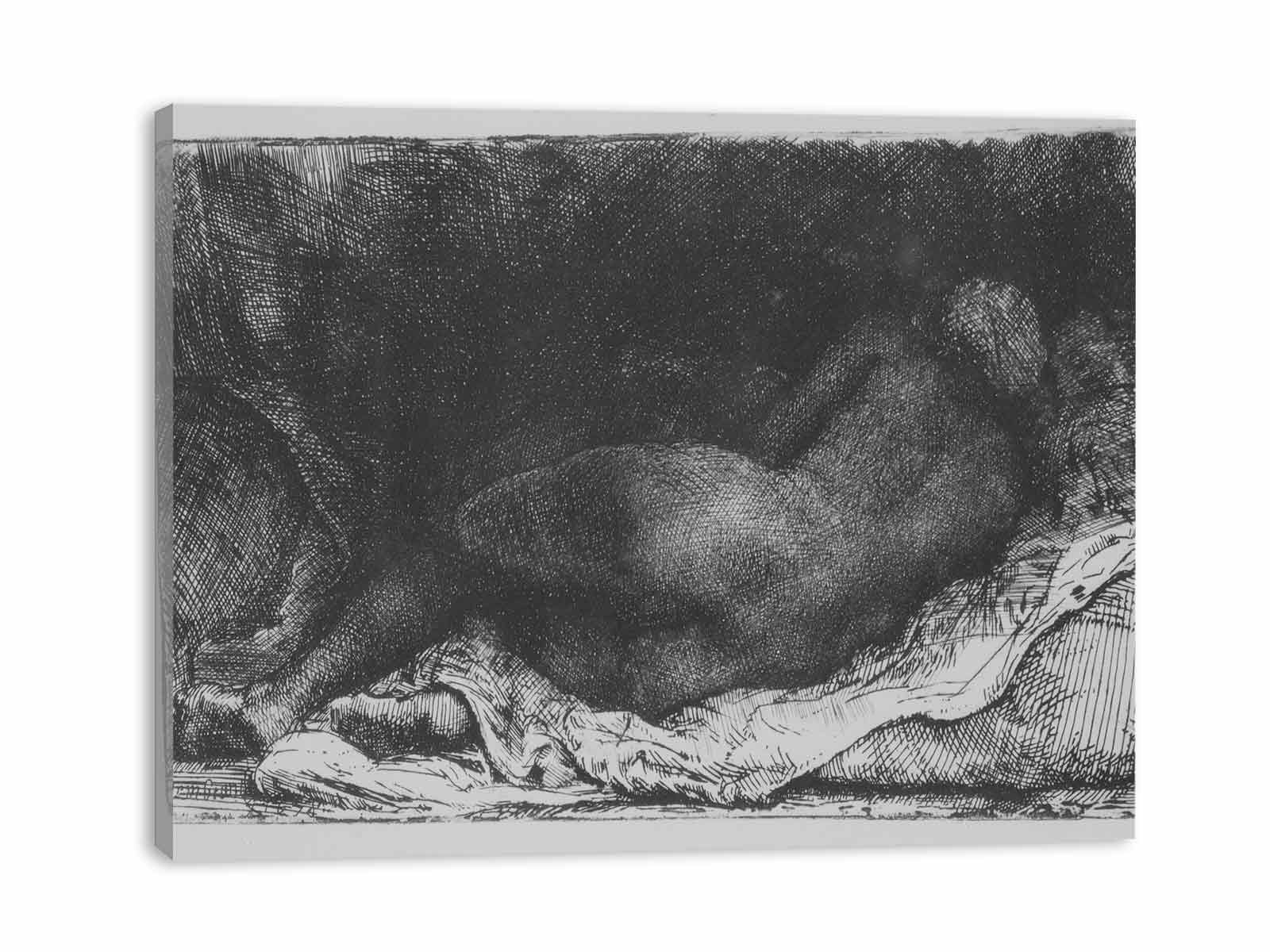 Female nude Painting