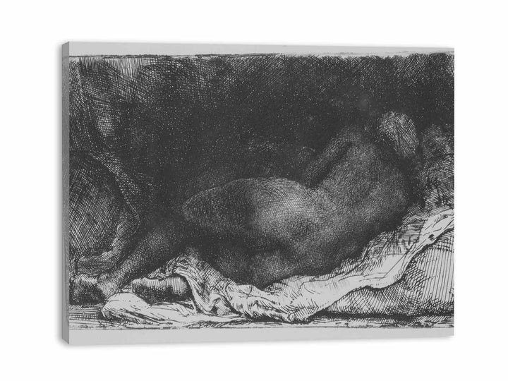 Female nude Painting
