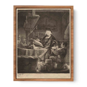 Jan Uytenbogaert, 'The Goldweigher' Painting