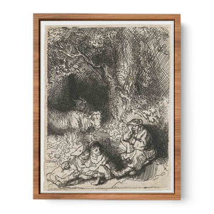 The Sleeping Herdsman Painting