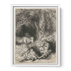 The Sleeping Herdsman Painting