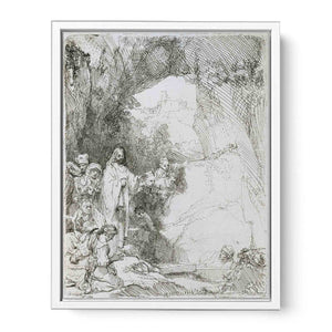 The raising of Lazarus Painting