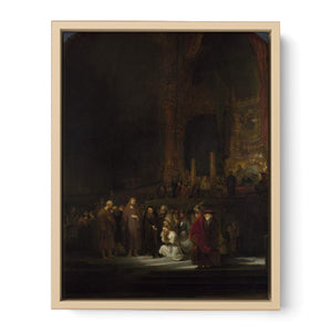 Christ and the Woman Taken in Adultery 1644 Painting