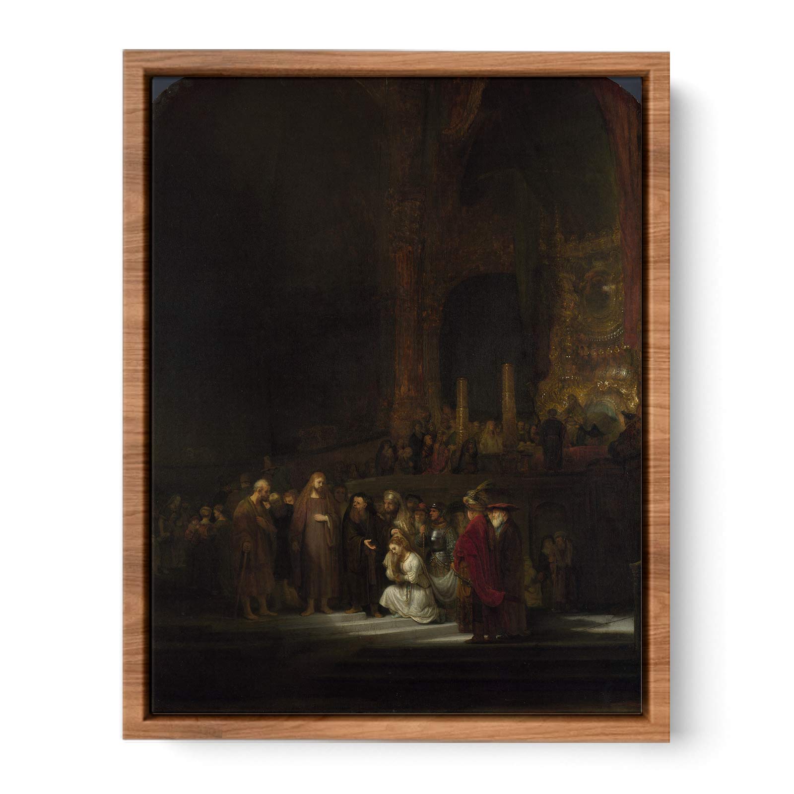 Christ and the Woman Taken in Adultery 1644 Painting