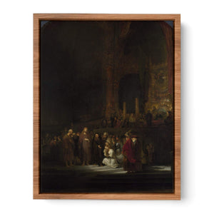 Christ and the Woman Taken in Adultery 1644 Painting