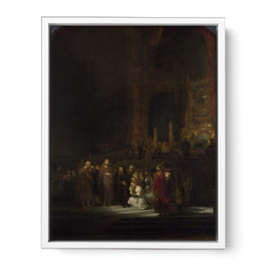 Christ and the Woman Taken in Adultery 1644 Painting