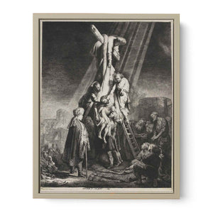 The Descent from the Cross Second Plate Painting