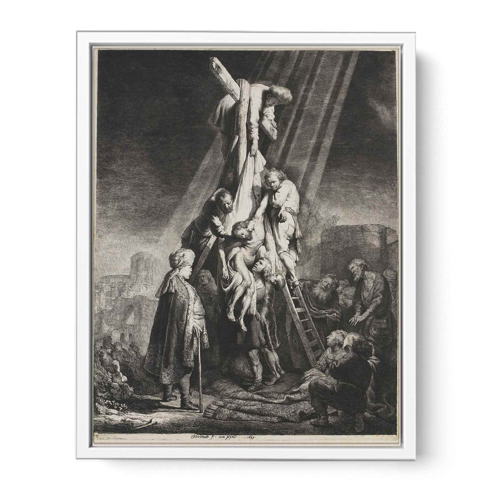 The Descent from the Cross Second Plate Painting
