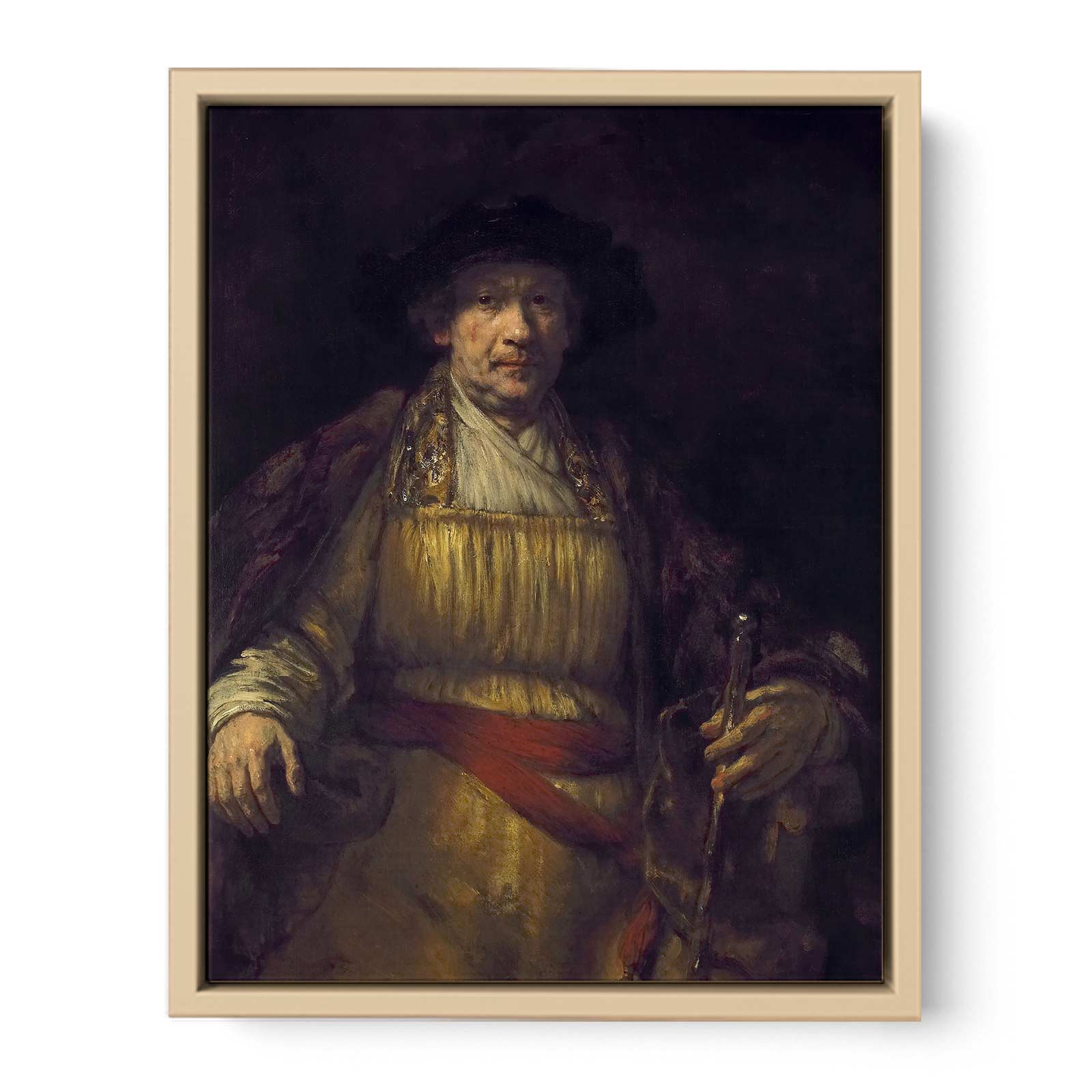 Self-Portrait 1658 Painting