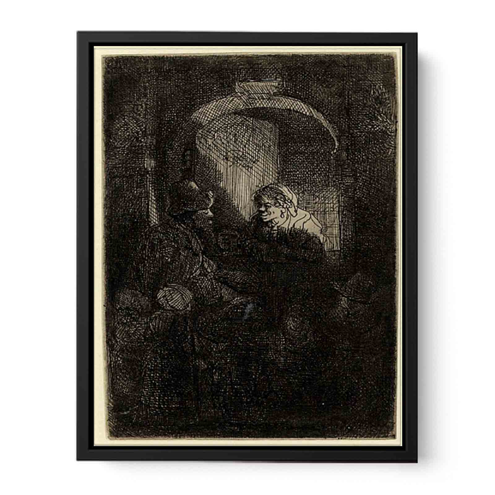 The Schoolmaster Painting