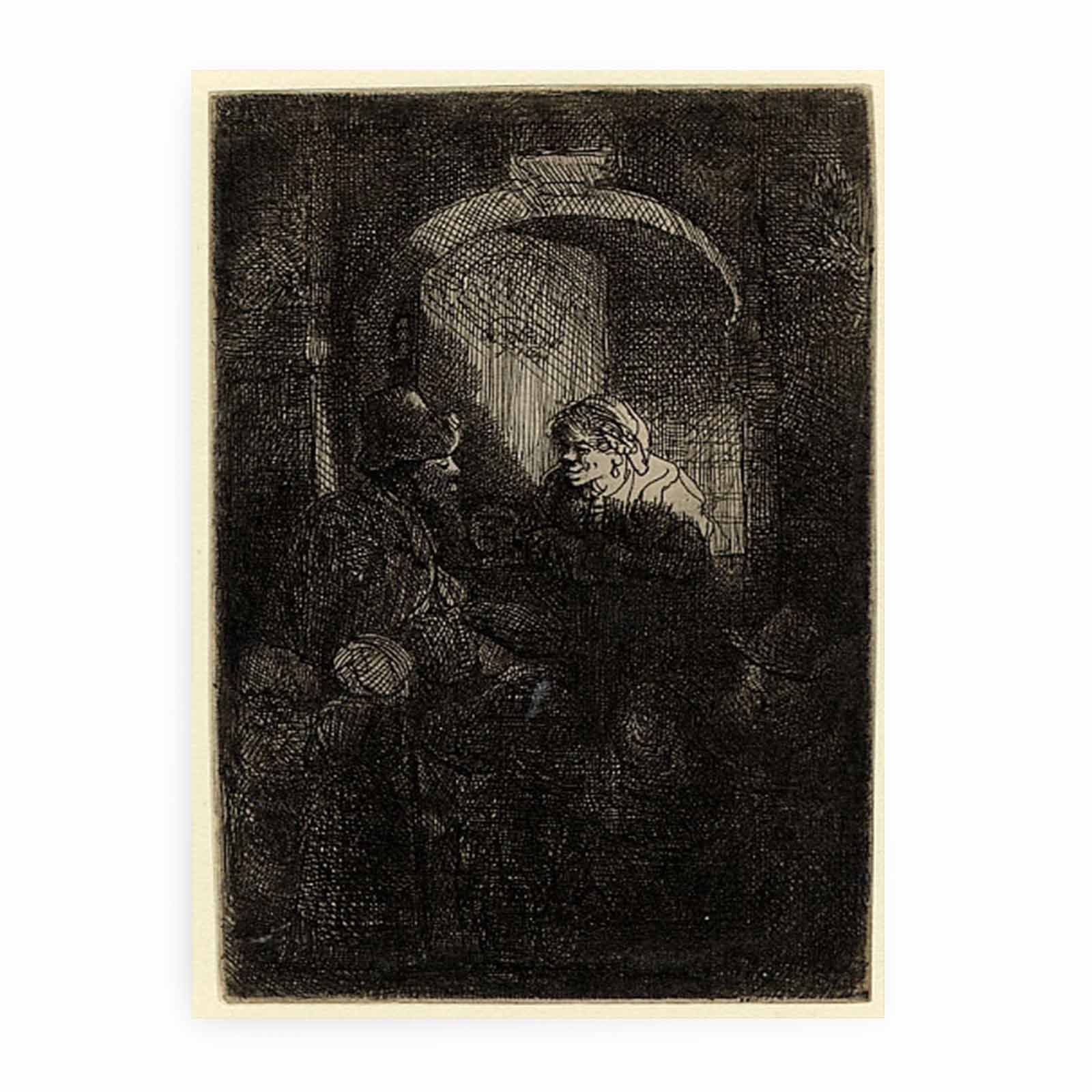The Schoolmaster Painting