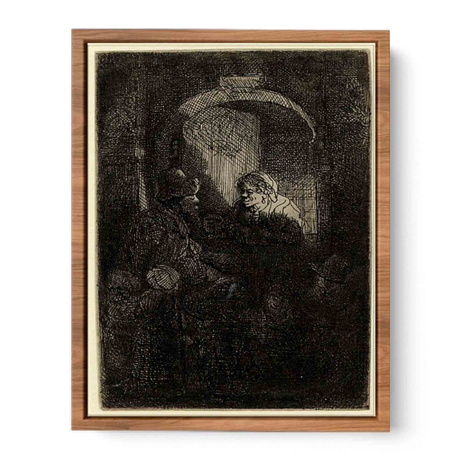 The Schoolmaster Painting