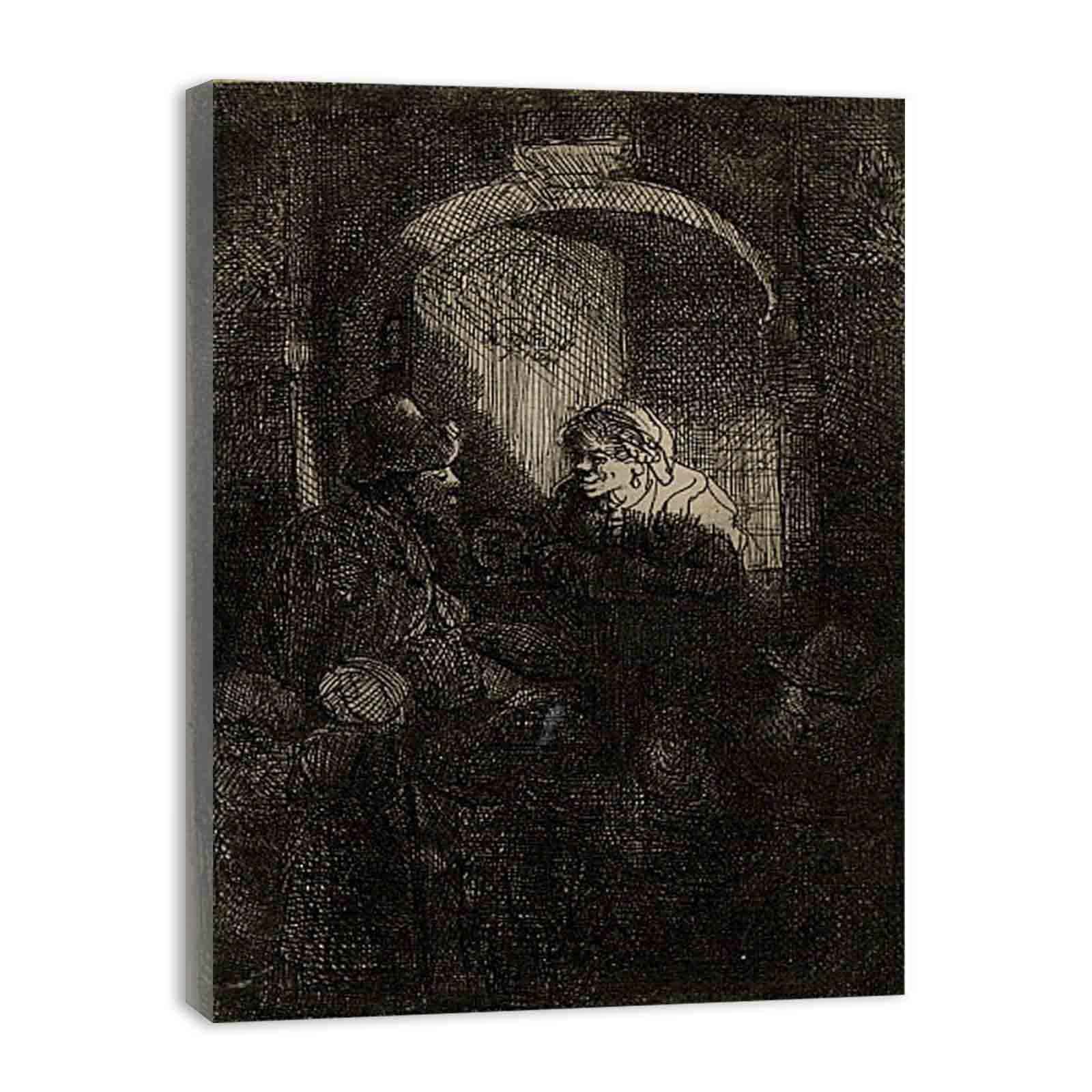 The Schoolmaster Painting