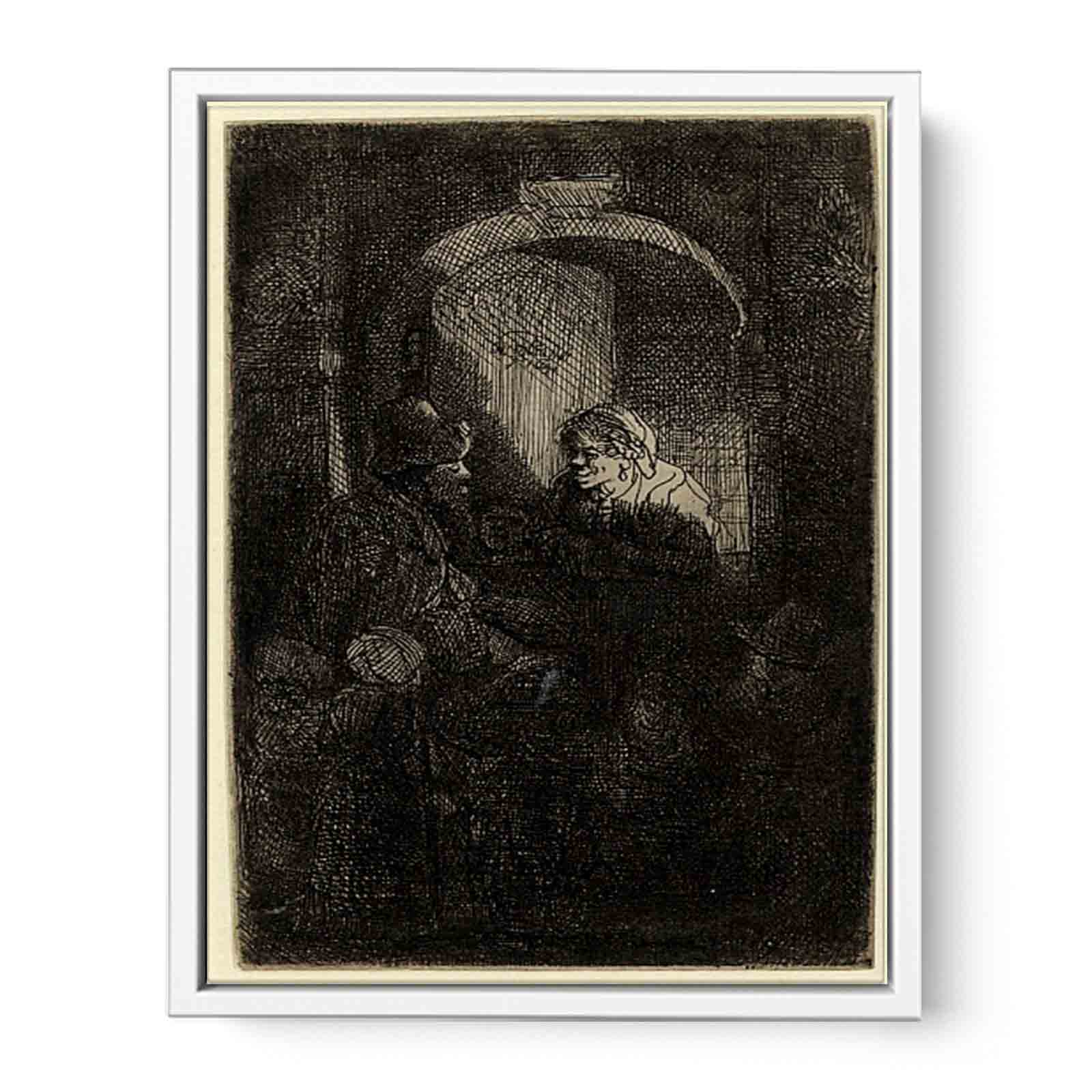 The Schoolmaster Painting