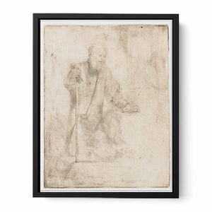 St. Peter In Penitence Painting